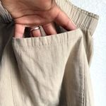 Old Navy NWT Womens Pants Tan Pull On Wide Leg Pockets 100% Cotton Plus Size 4X Photo 6