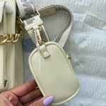 Madden Girl  Purse Crossbody white and gold Photo 5