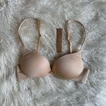 SKIMS  Ultimate Push up Plunge Bra Sand Size 30B Photo 1