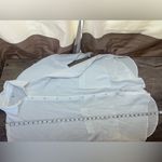 Johnny Was  Calme‎ White Double Pocket Shirt Dress size small Photo 4