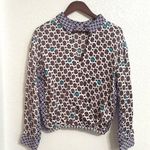 Maje  Womens Shirt Blouse Floral Lipsa Surplice Faux Wrap Long Sleeve US Size Med Photo 0