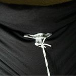 Reformation NEW  Florentina Black Draped Knit Top Women’s Size Large Photo 6