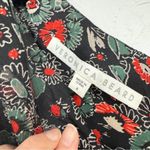 Veronica Beard  Ruffled One Shoulder Mini Dress Womens 4 Ballard Blue Red Floral Photo 3