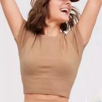 Aerie OFFLINE By Sidewalk Seamless Cropped T-Shirt Photo 0