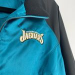 Reebok  Women's Teal Vintage Y2K Jacksonville‎ Jaguars Track Bomber Jacket Size M Photo 5