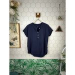 Quince 100% Organic Cotton Gauze Roll Sleeve Shirt - Size - XS Photo 2