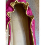 Lilly Pulitzer  Hot Pink Lion Head Knock Knock Ballet Flats 7.5 Preppy Statement Photo 5