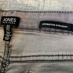 Jones New York NWT! Gray Luxe Lexington Straight Sculpt Shape Jeans Size 12 Photo 5