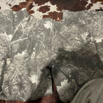 Wide leg camo sweat pants Gray Photo 0