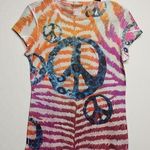 Next Era Couture Peace Sign Tee Photo 0