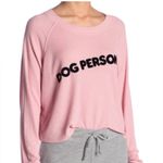 Wildfox Monte Dog Person Thermal Crop Top Peachy-Pink Size M, New w/o Tag $98 Photo 1