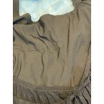 Opening Ceremony Black Knot Front High Low Midi Dress Size 4 Photo 5