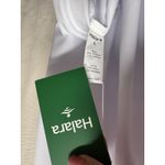 Halara  Breezeful Racerback Dress Womens L Side‎ Pocket High Low Flowy Midi White Photo 3