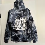 Barstool  sleep when you’re dead tie-dye sweatshirt Photo 1
