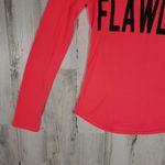 Material Girl  Active Pink Flawless Long Sleeve Keyhole Back Top Women's Size XS Photo 2