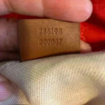 Gucci GG pattern Large tote Duffle Bag Tote Bag Nylon Red Photo 11