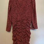 ZARA  Ruched Mini Dress Animal Print Date Night Glam Cocktail Hour Modern Feminin Photo 0