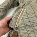 ALLYANCE Special Ops Olive Plaid Full Zip Snowboard Ski Jacket Youth XL Women XS Green Photo 3