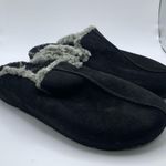 Free People  Women's Damon Cozy Mule Slipper NWOB black suede SZ 40 US 9-9.5 1299 Photo 2