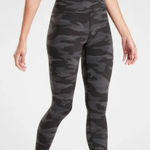 Athleta Black Camo Print Elation 7/8 Leggings Photo 0