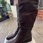 Olivia Miller  Courtney faux crocodile knee-high riding boots ✨ Photo 3