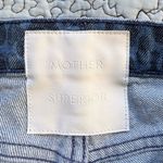 Mother Superior The Tomcat Raw Hem Ankle Jeans Sinister Leopard Print Sz 24💛 Blue Photo 9