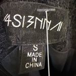 4Sienna Black Shailene Tweed Bejewelled Cutout Mini Dress size Small Photo 5