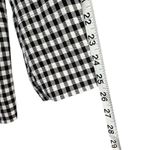 Olivaceous Blazer Jacket S Black White Gingham Check Pockets Preppy Corpcore Photo 12