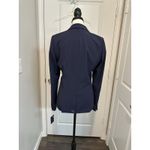 Lands' End  American‎ Airlines Blazer 8 Tall Navy Blue Uniform Jacket Red Trim Photo 1