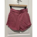 Blush RAG & BONE Trail Belted High-Waist‎ Shorts -  Pink - Size 2 Photo 1