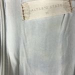 Altar'd State Altar’d State Blue Floral Short Sleeve Boho Cottagacore Mini Dress Photo 3