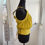 Anthropologie Smocked Strappy Open Back Top small workwear holiday party Photo 2