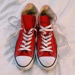 Converse Red  High Tops Photo 0