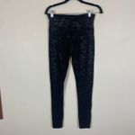 Spanx High Waisted Look at Me Now Seamless Leggings Black Camo Size Large L Photo 5