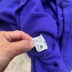 Steve Fabrikant Wool Blend V Neck Knit Sweater Purple wool Blue Medium Photo 7