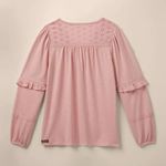 Matilda Jane NWT  Heart to Heart Possibilities Pink Knit Women's Top Sz S Small Photo 4