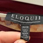 Eloquii  Deep Red Long Sleeve Top Photo 3