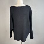 Ralph Lauren  Womens Boat Neck Ribbed Knit Sweater Plus Size 3X Black Shimmer Photo 4