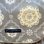 Petunia Pickle Bottom diaper bag Gray and Cream with Vintage Medallion Pattern Photo 2