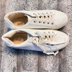 ASOS Textured White Lace-Up Sneakers Photo 1