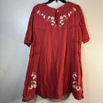Free People  perfectly Victorian Embroidered Mini Dress SZ:L Photo 5