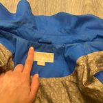 Michael Kors Womens Blue Trench Coat Photo 7