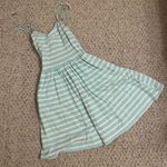 Aeropostale Women’s Striped Stretch Sweetheart Dress With Pockets Photo 0