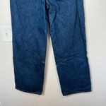 JustFab Women's Denim Wide-Leg Dark Wash Blue Jeans Size 30 Regular Photo 6