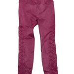 Calia by Carrie Calia seamless high waisted leggings star cutout design crimson trek size medium Photo 5