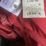 Shade & Shore Monokini Plunge Cut Out High Leg Lurex One Piece Swimsuit - ™ Burgundy Photo 9