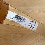 Juicy Couture  Vegan‎ Faux Leather Brown Multicolor Size M Womens Belt Buckle Photo 2