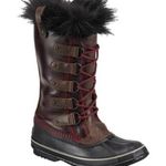 Sorel Joan of Ark Premium red leather boots size 8.5 Photo 0