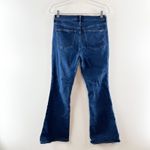 J.Crew Mid Rise Full Length Flare Jeans Signature Stretch Dark Wash Blue 26 Photo 4