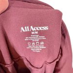 Bandier All Access Unison 1/4 Zip Up Long Sleeve Pullover in Port Royale Red Size M Photo 10